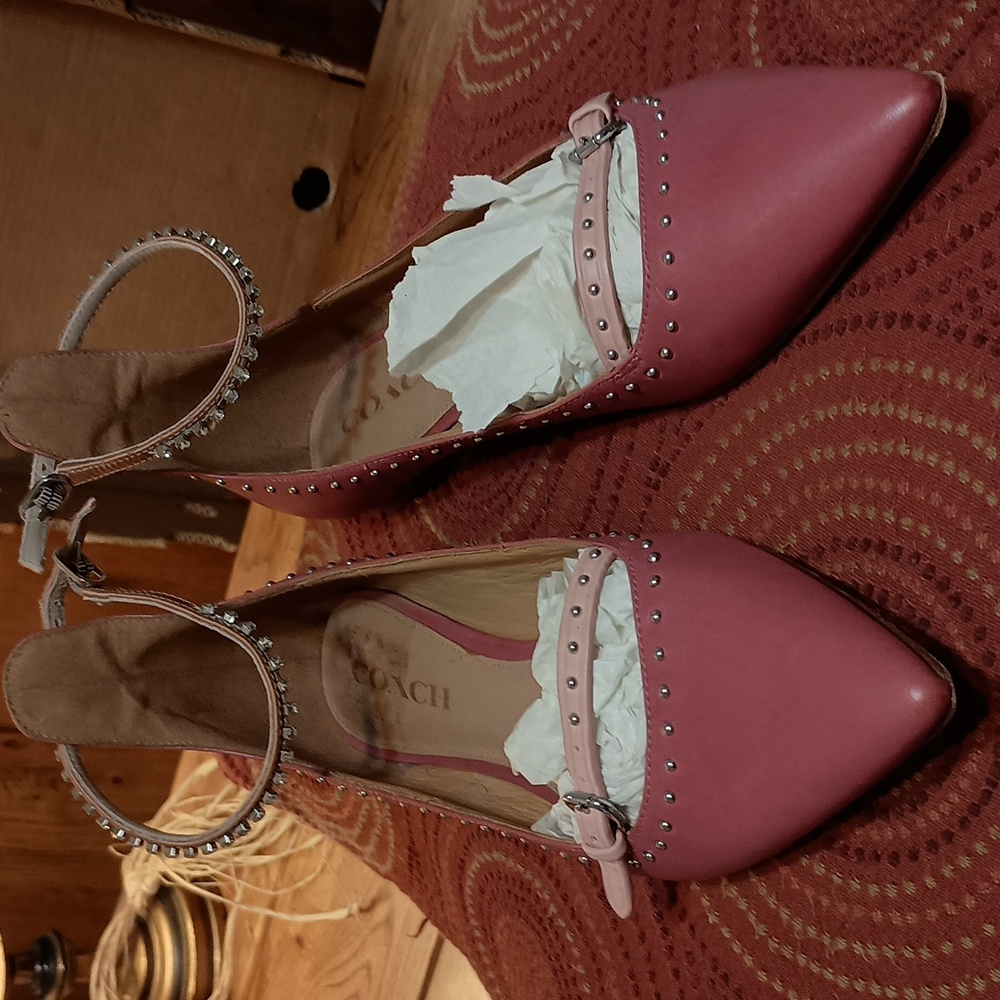 COACH Leather Ballet flat 8.5 B